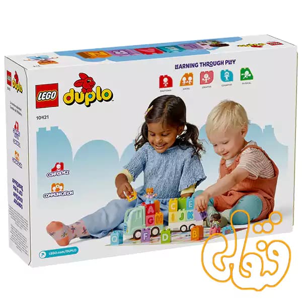 ساختنی لگو داپلو کامیون الفبا Alphabet Truck 10421 — تصویر ۲