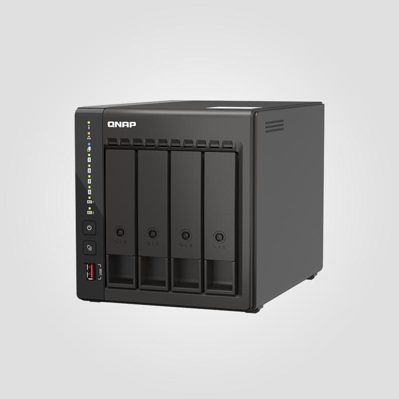 ذخیره ساز کیونپ مدل QNAP TS-453E-8GB — تصویر ۶