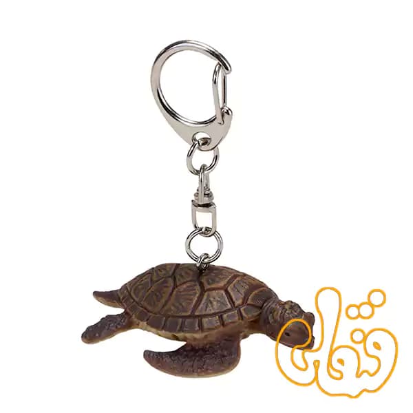 آویز کلید لاک‌پشت دریایی موجو Sea Turtle Keychain 387601 — تصویر ۳