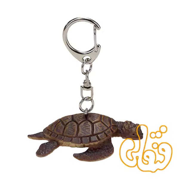 آویز کلید لاک‌پشت دریایی موجو Sea Turtle Keychain 387601 — تصویر ۲