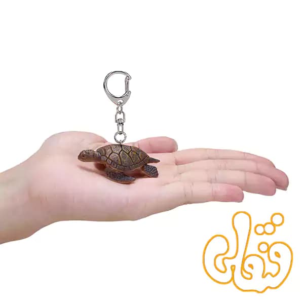 آویز کلید لاک‌پشت دریایی موجو Sea Turtle Keychain 387601 — تصویر ۴