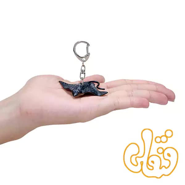 آویز کلید سفره‌ماهی خالدار موجو Spotted Eagle Ray Keychain 387600 — تصویر ۳