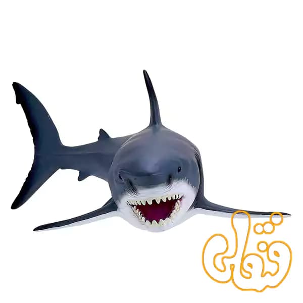 فیگور کوسه سفید موجو White Shark 381109 — تصویر ۳