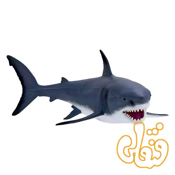 فیگور کوسه سفید موجو White Shark 381109 — تصویر ۲