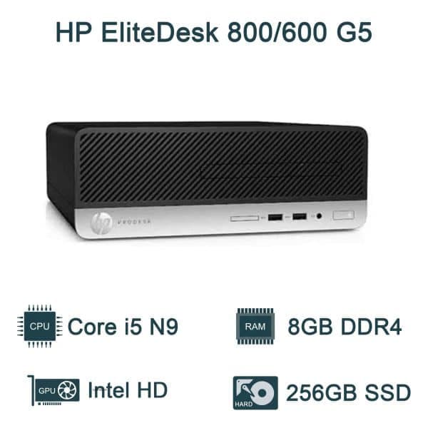 مینی کیس استوک HP EliteDesk 800 G5 SFF مدل Core i5 نسل 9 — تصویر ۴