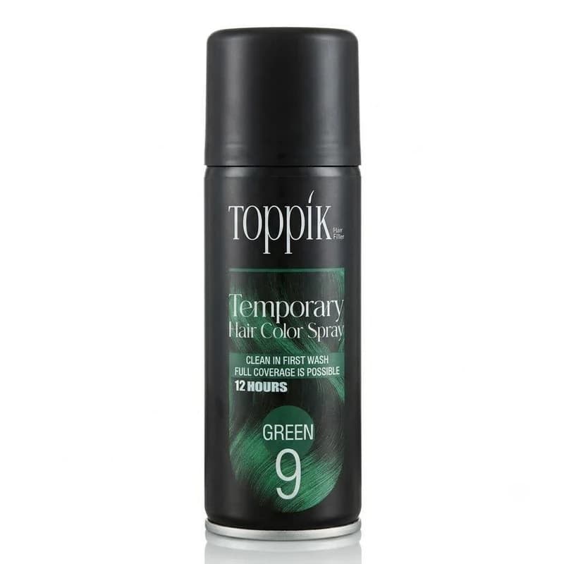 اسپری رنگ مو موقت تاپیک سبز Toppik