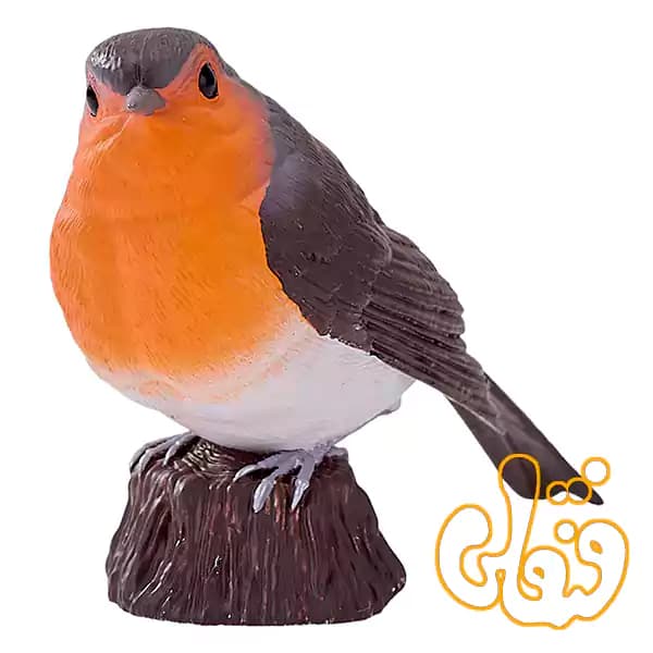 فیگور پرنده سینه سرخ موجو Robin 381112 — تصویر ۳