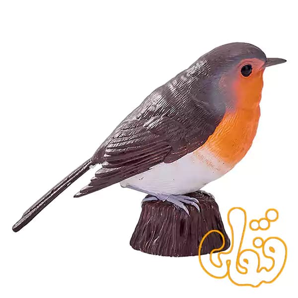 فیگور پرنده سینه سرخ موجو Robin 381112 — تصویر ۶