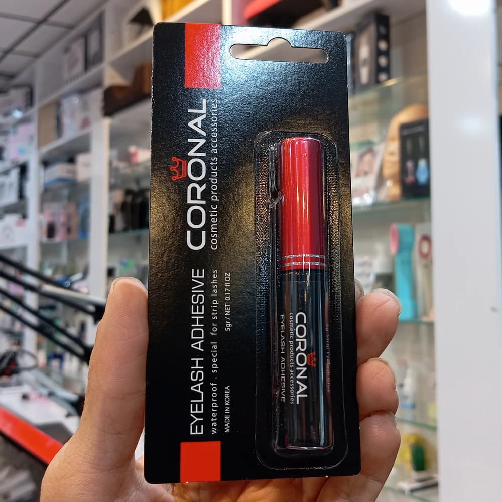 چسب مژه قلم دار کرونال مشکی CORONAL — تصویر ۲