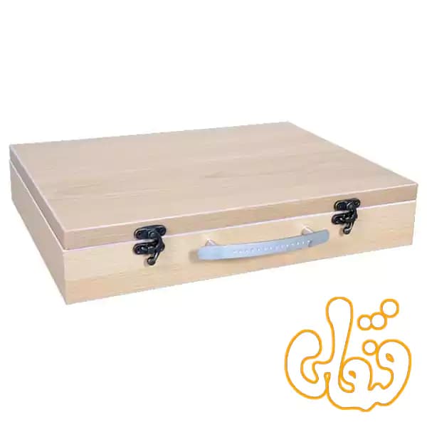 ساختنی مگ جرثقيل 626 قطعه کيف چوبي بازی با مغناطیس 1007 — تصویر ۴