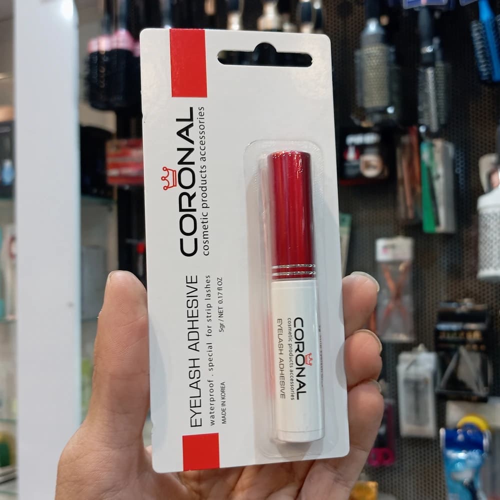 چسب مژه قلم دار بی رنگ کرونال CORONAL — تصویر ۲