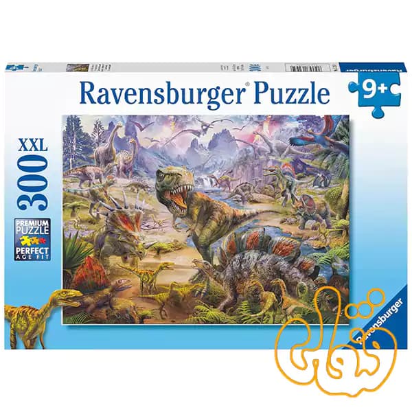 پازل 300 قطعه دنیای دایناسور رونزبرگر Dinosaur World 13295