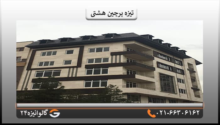 تیزه پرچین هشتی مشکی — تصویر ۴