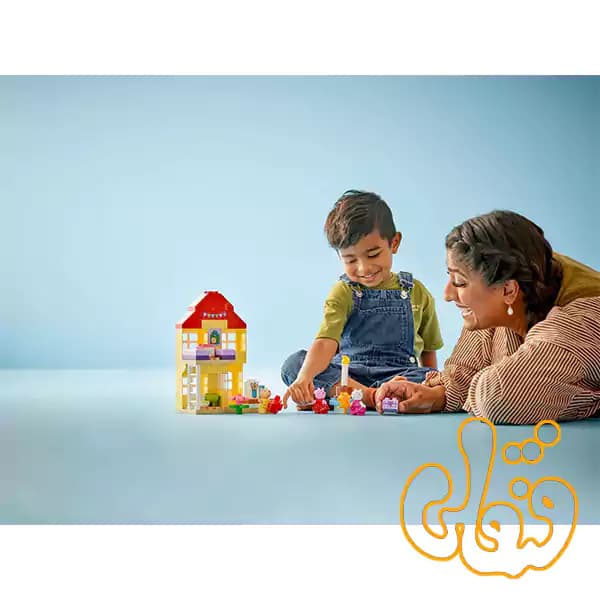 ساختنی لگو داپلو خانه تولد پپاپیگ Peppa Pig Birthday House 10433 — تصویر ۴