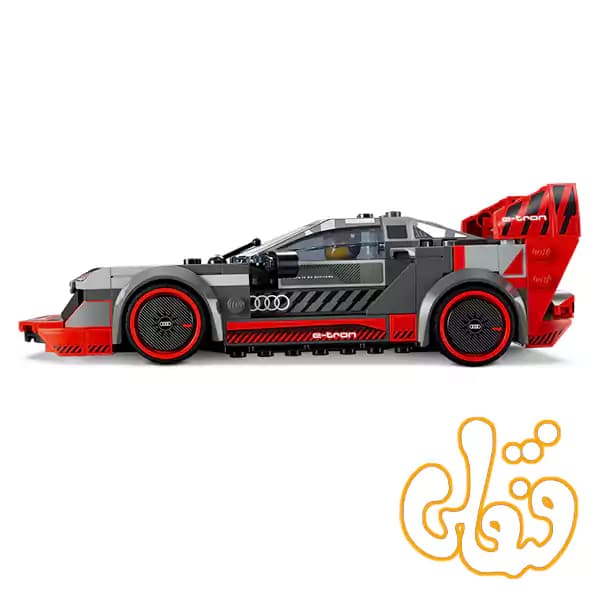 ساختنی لگو ماشین مسابقه ای آئودی Audi S1 e-tron quattro Race Car 76921 — تصویر ۳