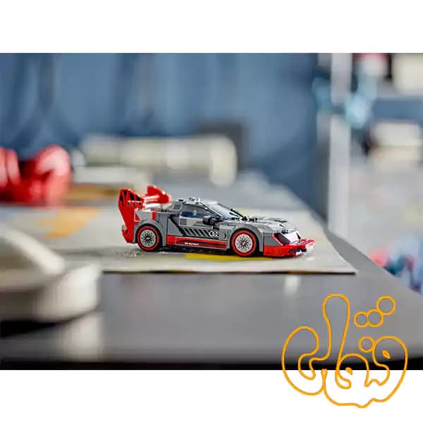 ساختنی لگو ماشین مسابقه ای آئودی Audi S1 e-tron quattro Race Car 76921 — تصویر ۷