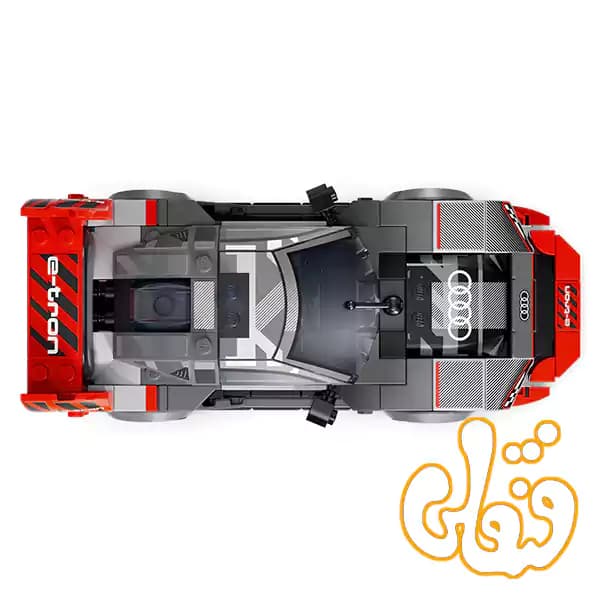 ساختنی لگو ماشین مسابقه ای آئودی Audi S1 e-tron quattro Race Car 76921 — تصویر ۴