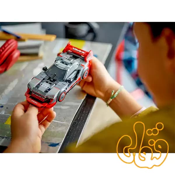 ساختنی لگو ماشین مسابقه ای آئودی Audi S1 e-tron quattro Race Car 76921 — تصویر ۶
