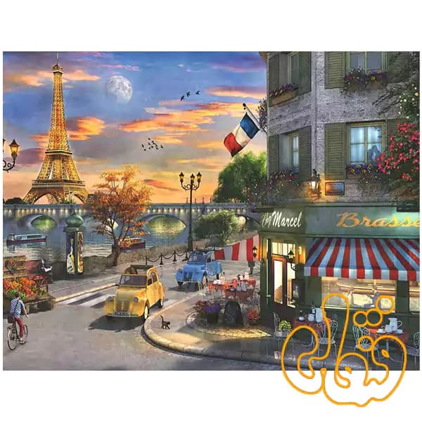 پازل 2000 قطعه رونزبرگر غروب خورشید پاریس Paris Sunset 16716 — تصویر ۲