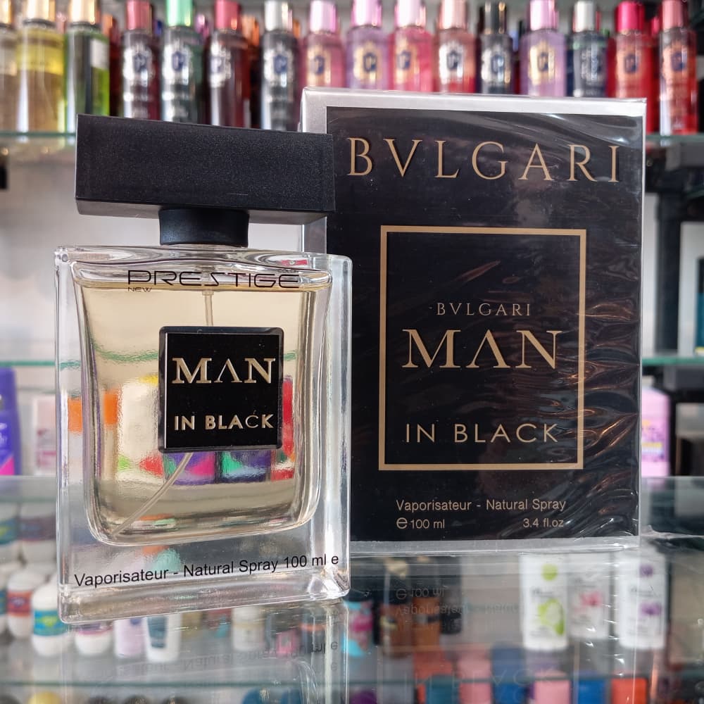 ادکلن مردانه بولگاری من این بلک پرستیژ Prestige Bvlgari Man In Black — تصویر ۳