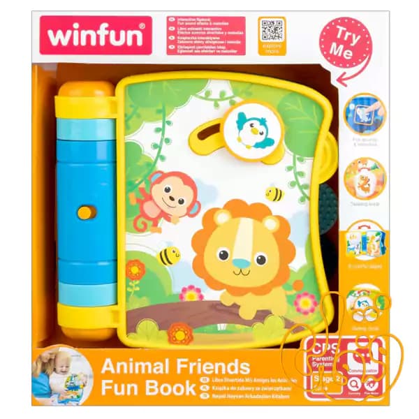 کتاب موزیکال دوستان حیوانات وین فان Animal Friends Fun Book 000746