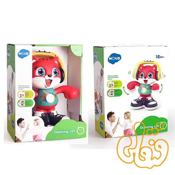 گربه رقاص موزیکال هولی تویز Dancing Cat E721 — تصویر ۵