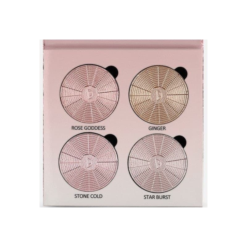 پالت هایلایتر ۴ رنگ کارکتر مدل Glow Kit GK002