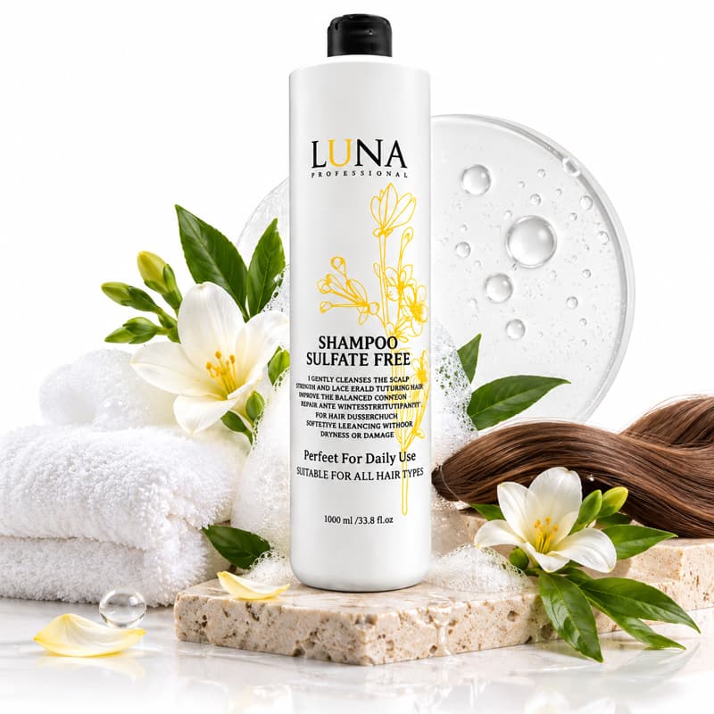 شامپو بدون سولفات لونا Luna Professional حجم 1000 میلی‌لیتر — تصویر ۲
