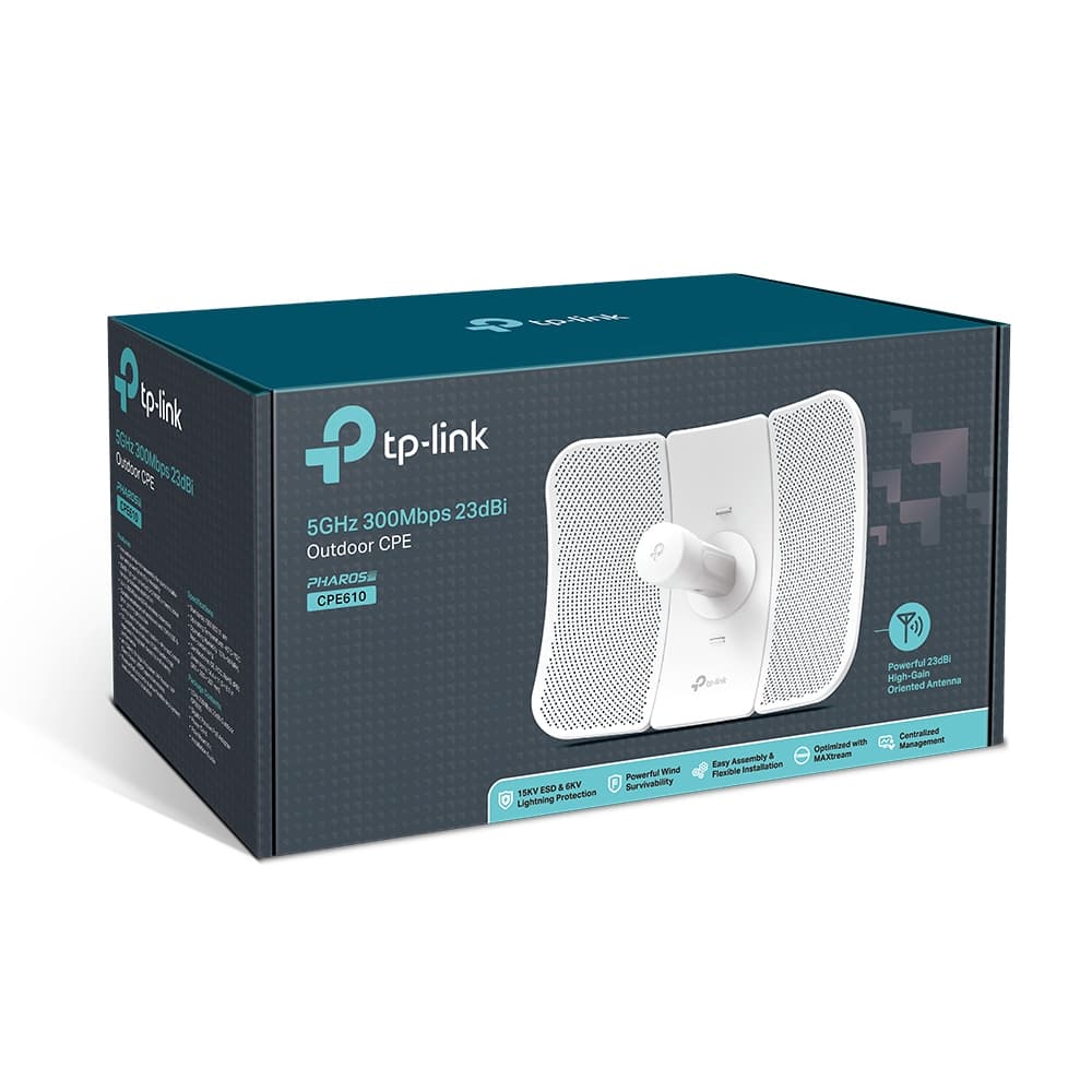اکسس پوینت 5 گیگاهرتزی بی‌سیم و Outdoor تی پی لینک مدل CPE610