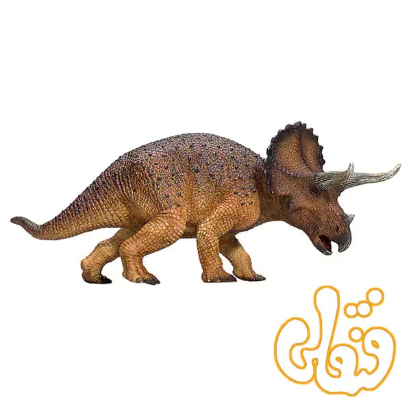 فیگور دایناسور تریسراتوپس موجو Triceratops 387364 — تصویر ۲