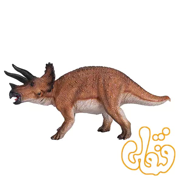 فیگور دایناسور تریسراتوپس موجو Triceratops 381017 — تصویر ۳