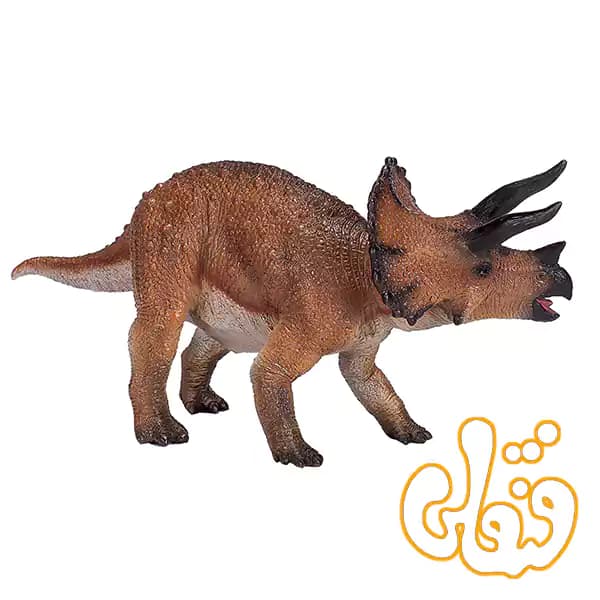 فیگور دایناسور تریسراتوپس موجو Triceratops 381017 — تصویر ۵