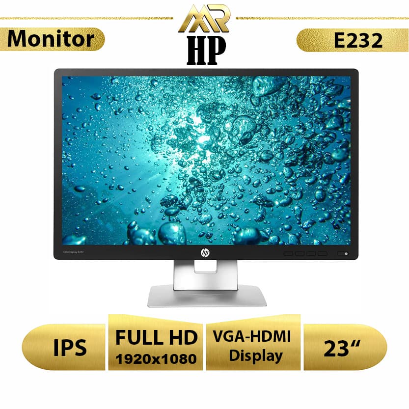 مانیتور استوک اچ پی مدل E232 سایز 23 اینچ — تصویر ۶