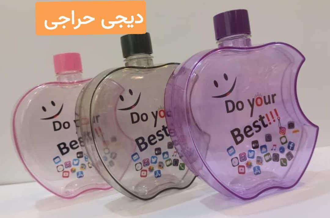 قمقمه دوجداره طرح سیب اپل | ظرفیت ۰.۵ لیتر، طراحی فانتزی و سبک — تصویر ۲