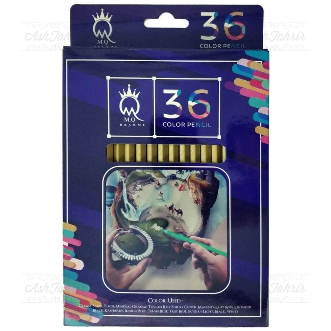 مداد رنگی 36 رنگ ام کیو MQ