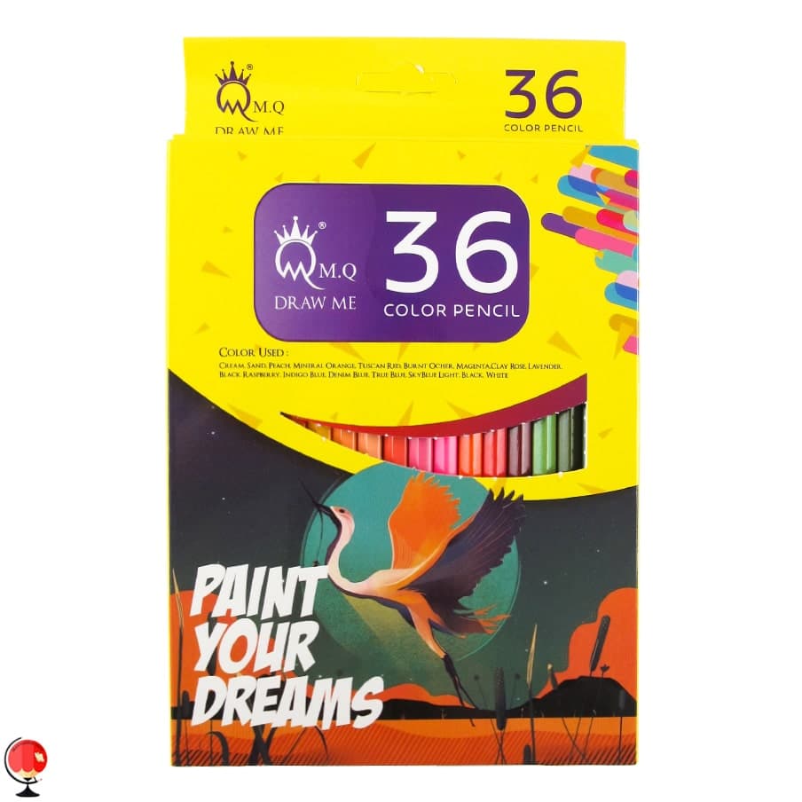 مداد رنگی 36 رنگ ام کیو MQ — تصویر ۷