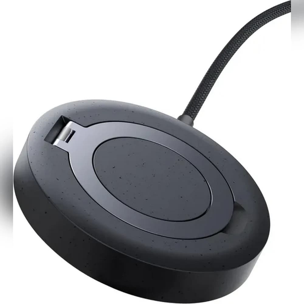 شارژر بی سیم 15 وات باسئوس مدل Baseus Simple Mini 4 Magnetic Wireless Charging Stand Qi2 15W با گارانتی 24 ماهه شرکتی — تصویر ۴