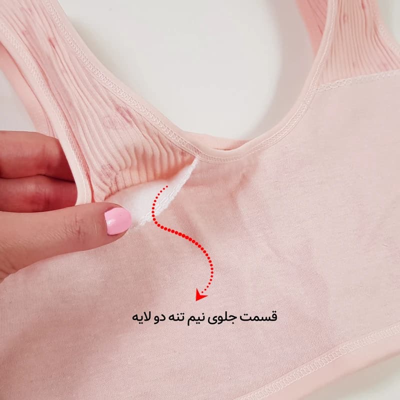 نیم تنه زنانه ماییلدا مدل کبریتی کد 3941 — تصویر ۳