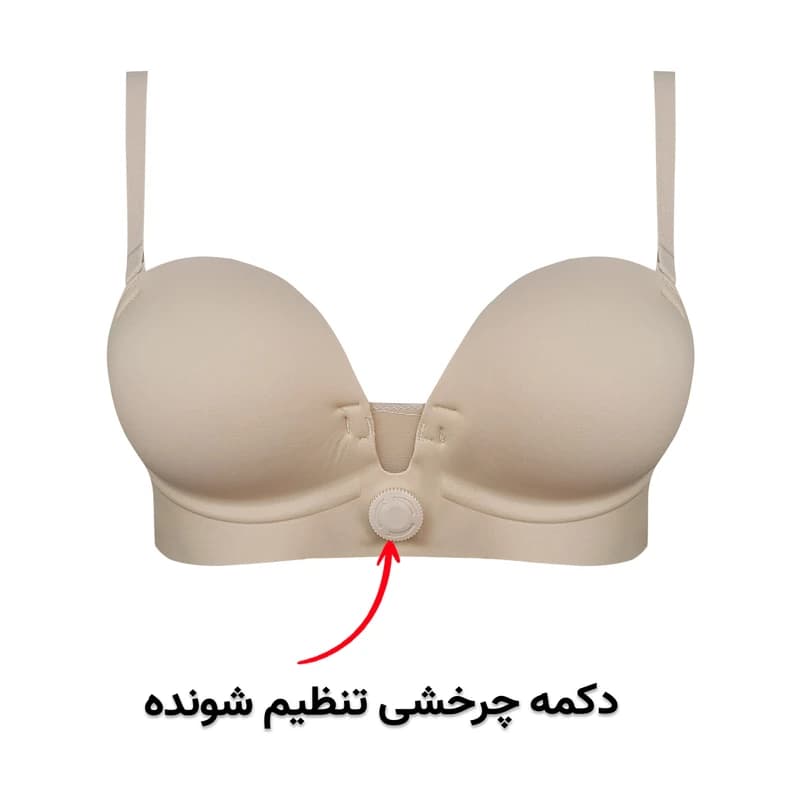 سوتین بدون فنر زنانه ماییلدا مدل قابل تنظیم کد 5302 — تصویر ۶
