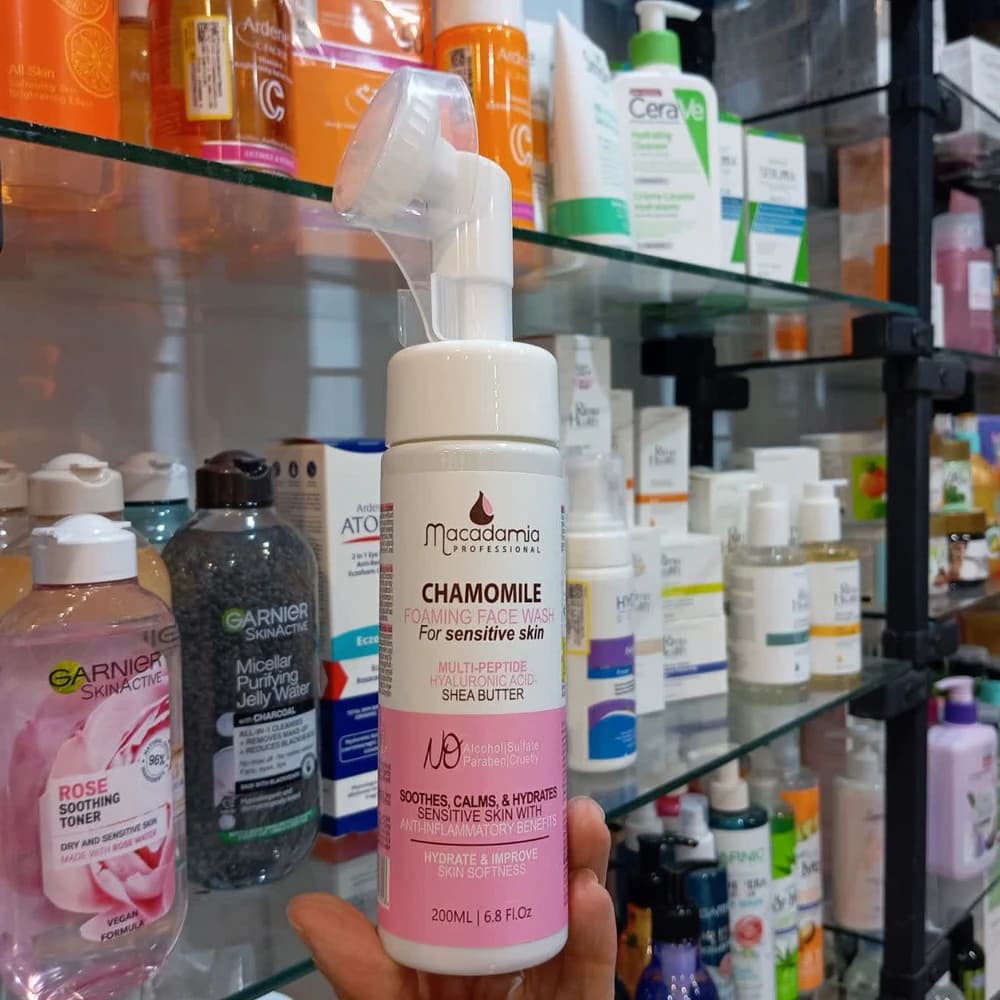فوم شستشوی صورت ماکادامیا پوست حساس Macadamia — تصویر ۲