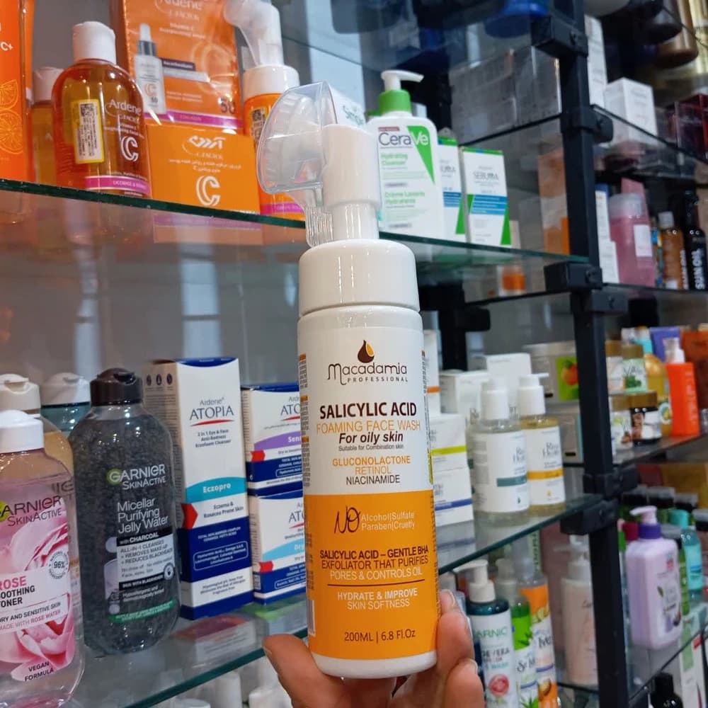 فوم شستشوی صورت ماکادامیا پوست چرب Macadamia — تصویر ۲