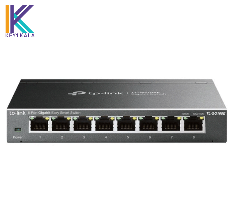 سوئیچ 8 پورت تی پی لینک مدل TL-SG108E — تصویر ۵
