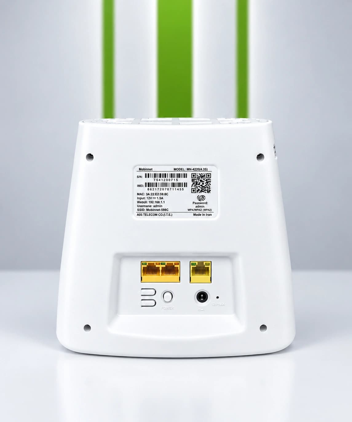 مودم 4G/LTE مبین نت مدل MN-4200 — تصویر ۶