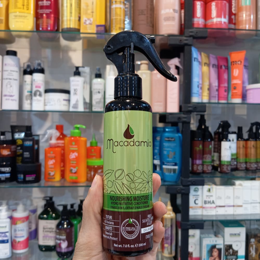 اسپری نرم کننده ماکادامیا مناسب مو خشک و آسیب دیده Macadamia Nourishing — تصویر ۲