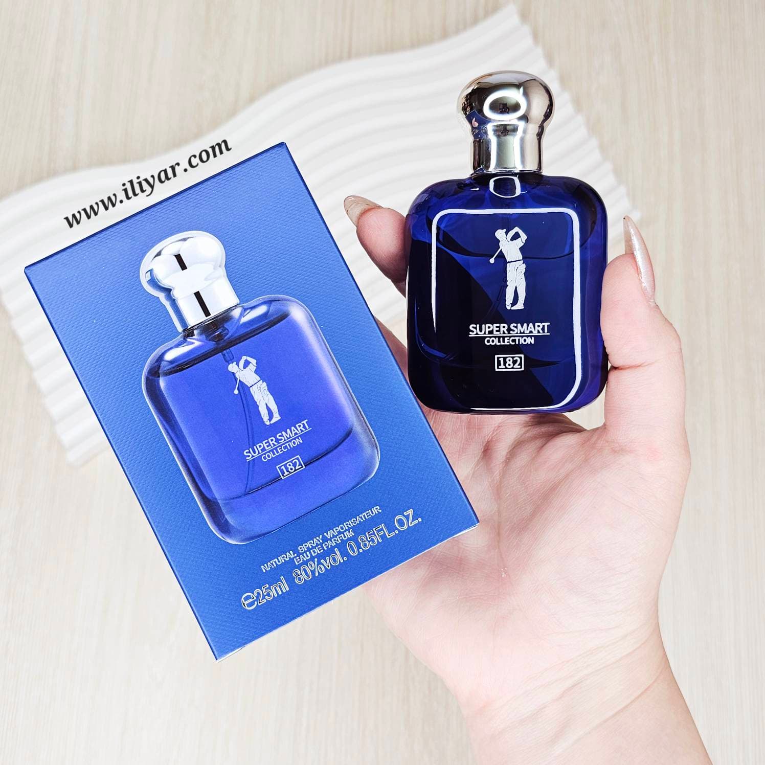عطر ادکلن پولو آبی مردانه سوپر اسمارت – حجم 25 میل — تصویر ۳