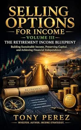 و دانلود نسخه کامل کتاب زبان اصلی Selling Options for Income, Volume III: The Retirement Income Blueprint: Building Sustainable Income, Preserving Capital, and Achieving Financial Independence (T
