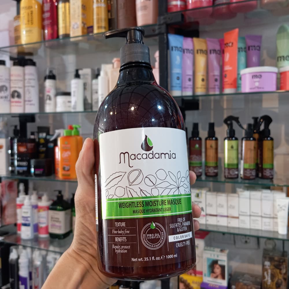 ماسک مو ماکادامیا مناسب موی رنگ شده Macadamia Weightless — تصویر ۲