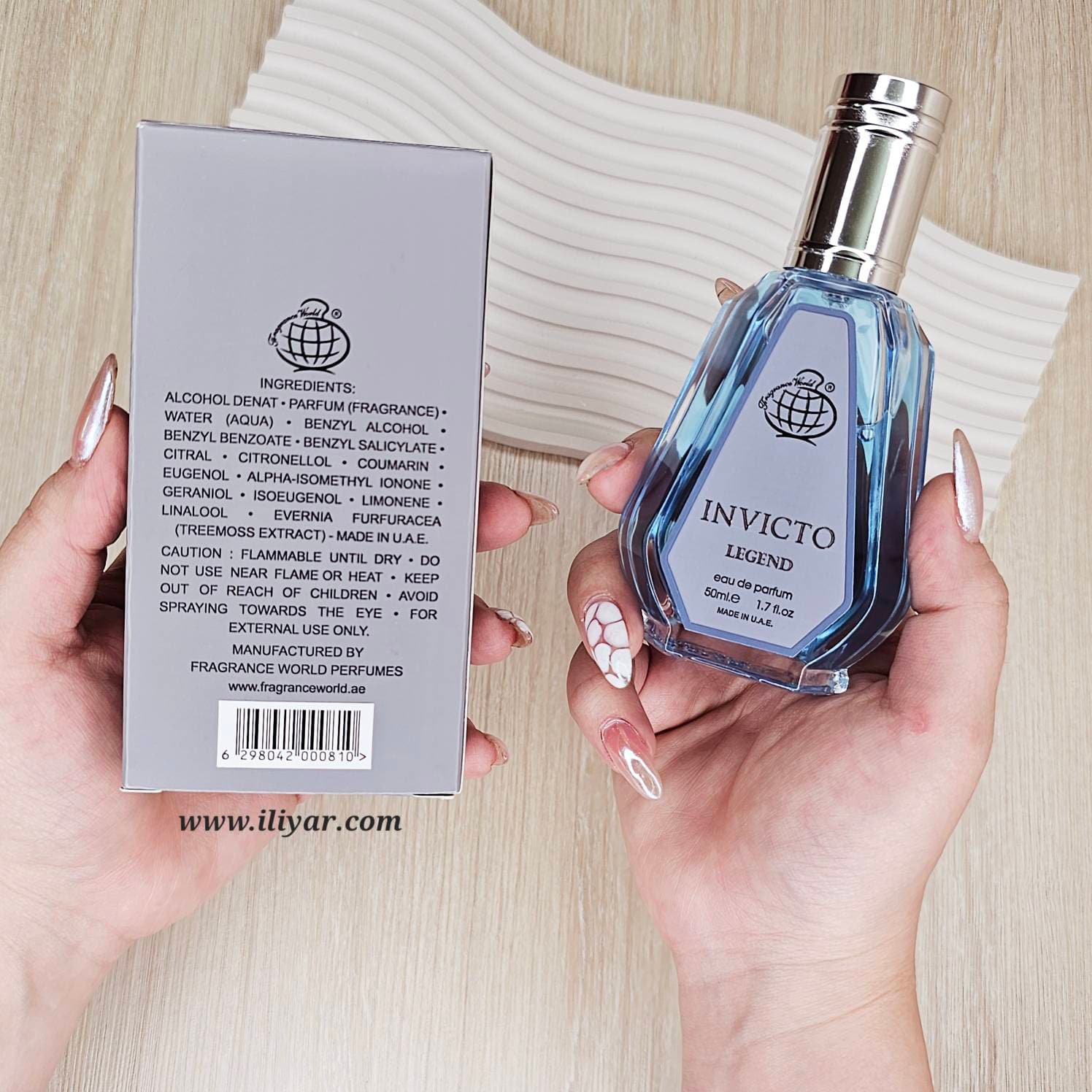 عطر ادکلن اینوکتوس لجند فرگرانس ورد INVICTO – حجم 50 میل — تصویر ۵