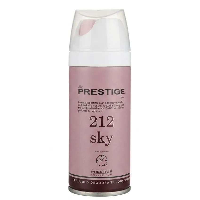 اسپری بدن پرستیژ زنانه رایحه 212 اسکای Prestige