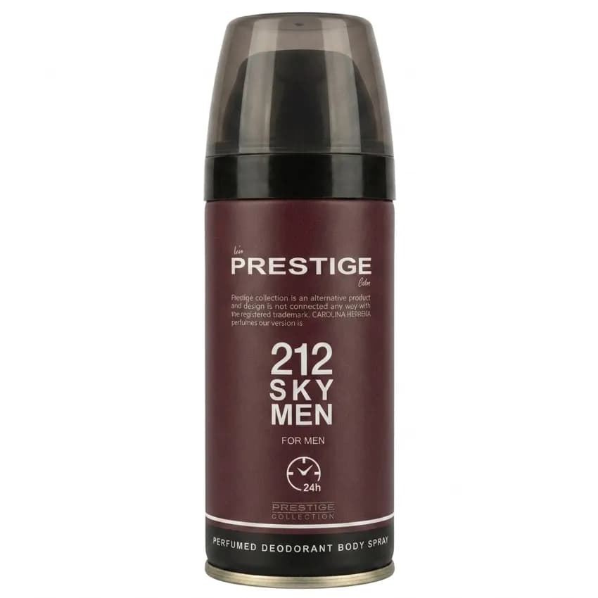 اسپری بدن پرستیژ مردانه رایحه 212 اسکای Prestige